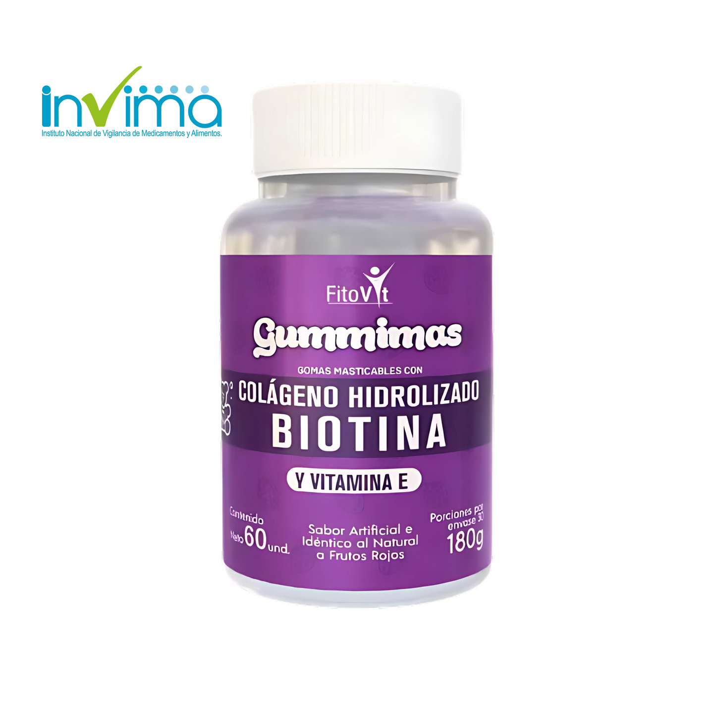Gomitas Biotina y Vitamina E