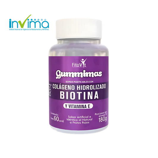 Gomitas Biotina y Vitamina E
