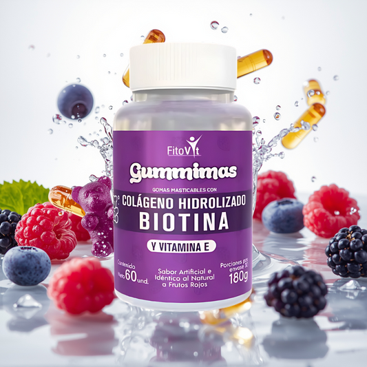 Gomitas Biotina y Vitamina E