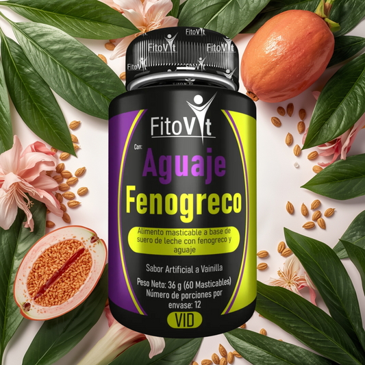 Capsulas Aguaje y Fenogreco