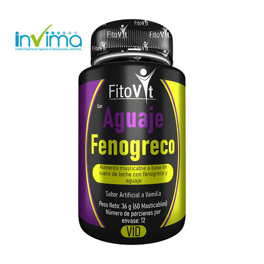 Capsulas Aguaje y Fenogreco