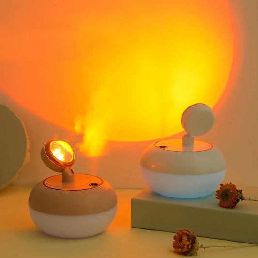 Humidificador Luz de Atardecer