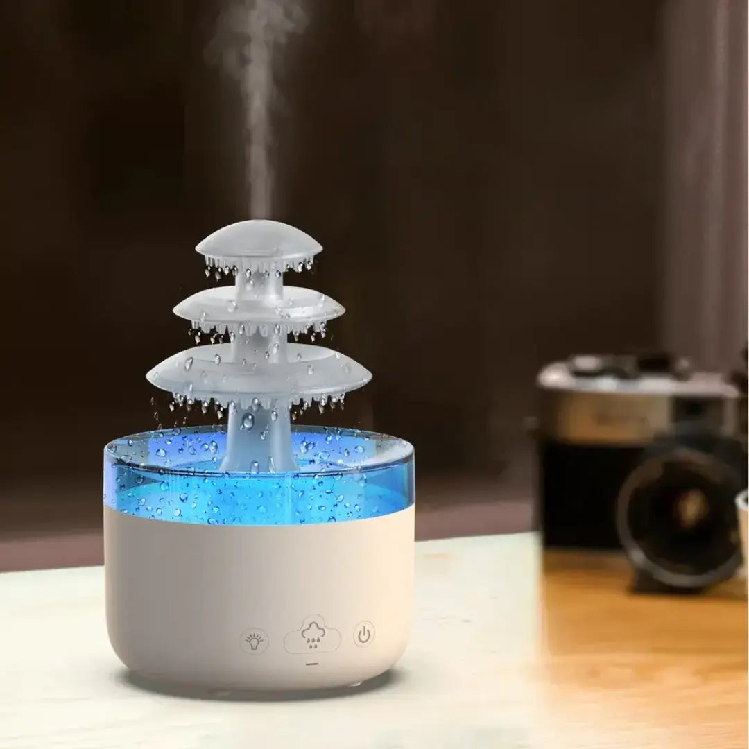 Humidificador Gotas de Lluvia