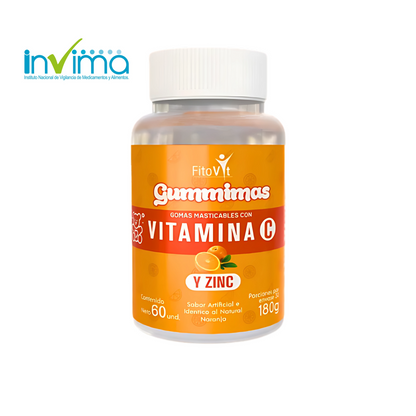 Gomitas Vitamina C y Zinc