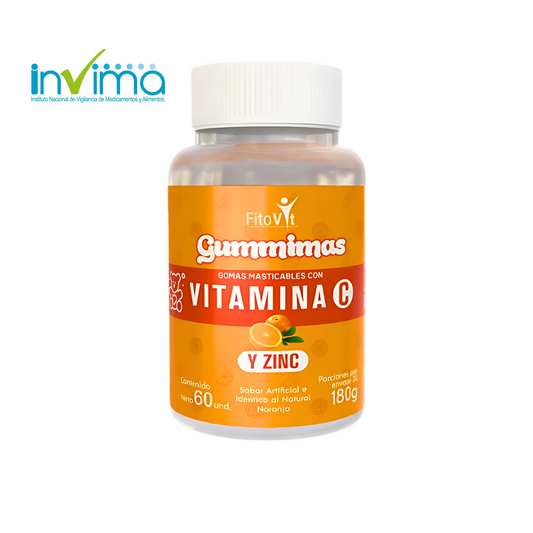 Gomitas Vitamina C y Zinc